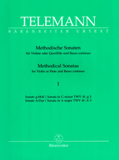 Telemann, G.P. - Methodical Sonatas - FLUTISTRY BOSTON
