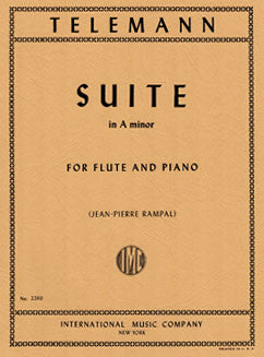 Telemann, G.P. - Suite in A minor - FLUTISTRY BOSTON