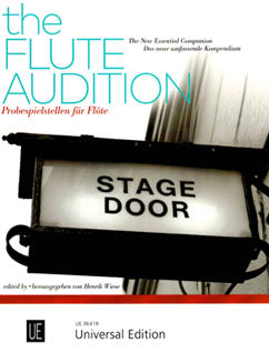 Wiese, H. - the Flute Audition - FLUTISTRY BOSTON