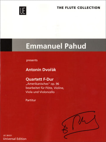 Dvorak, A. - Quartet in F Major "American," Score