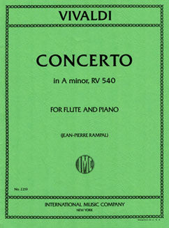 Vivaldi, A. - Concerto in A minor, RV 540 - FLUTISTRY BOSTON