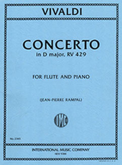 Vivaldi, A. - Concerto in D major, RV 429 - FLUTISTRY BOSTON