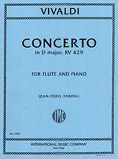 Vivaldi, A. - Concerto in D major, RV 429 - FLUTISTRY BOSTON