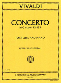 Vivaldi, A. - Concerto in G major, RV 435 - FLUTISTRY BOSTON