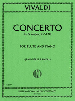 Vivaldi, A. - Concerto in G major, RV 438 - FLUTISTRY BOSTON