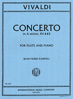 Vivaldi, A. - Concerto in A minor, RV 445 - FLUTISTRY BOSTON