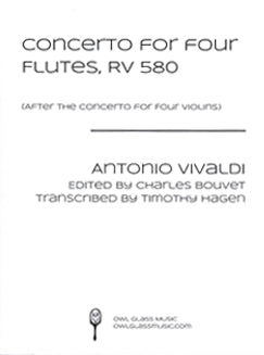 Vivaldi, A. - Concerto for Four Flutes, RV 580 - FLUTISTRY BOSTON