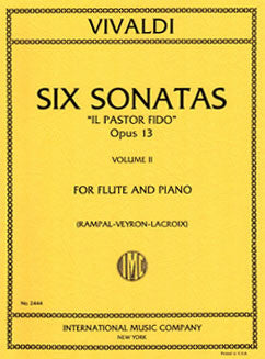 Vivaldi, A. - Six Sonatas - Vol II - FLUTISTRY BOSTON