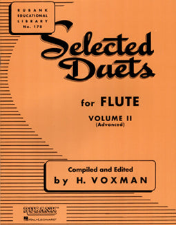 Voxman, H. - Selected Duets for Flute Vol. II - FLUTISTRY BOSTON