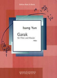 Yun, I. - Garak - FLUTISTRY BOSTON