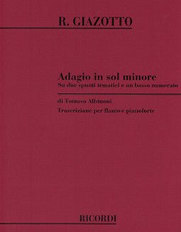 Albinoni, T. - Adagio in G minor - FLUTISTRY