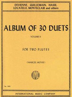 Album of 30 Duets: Vol. II - FLUTISTRY