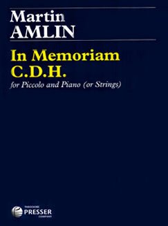 Amlin, M. - In Memoriam C.D.H. - FLUTISTRY