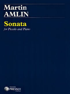 Amlin, M. - Sonata for piccolo - FLUTISTRY
