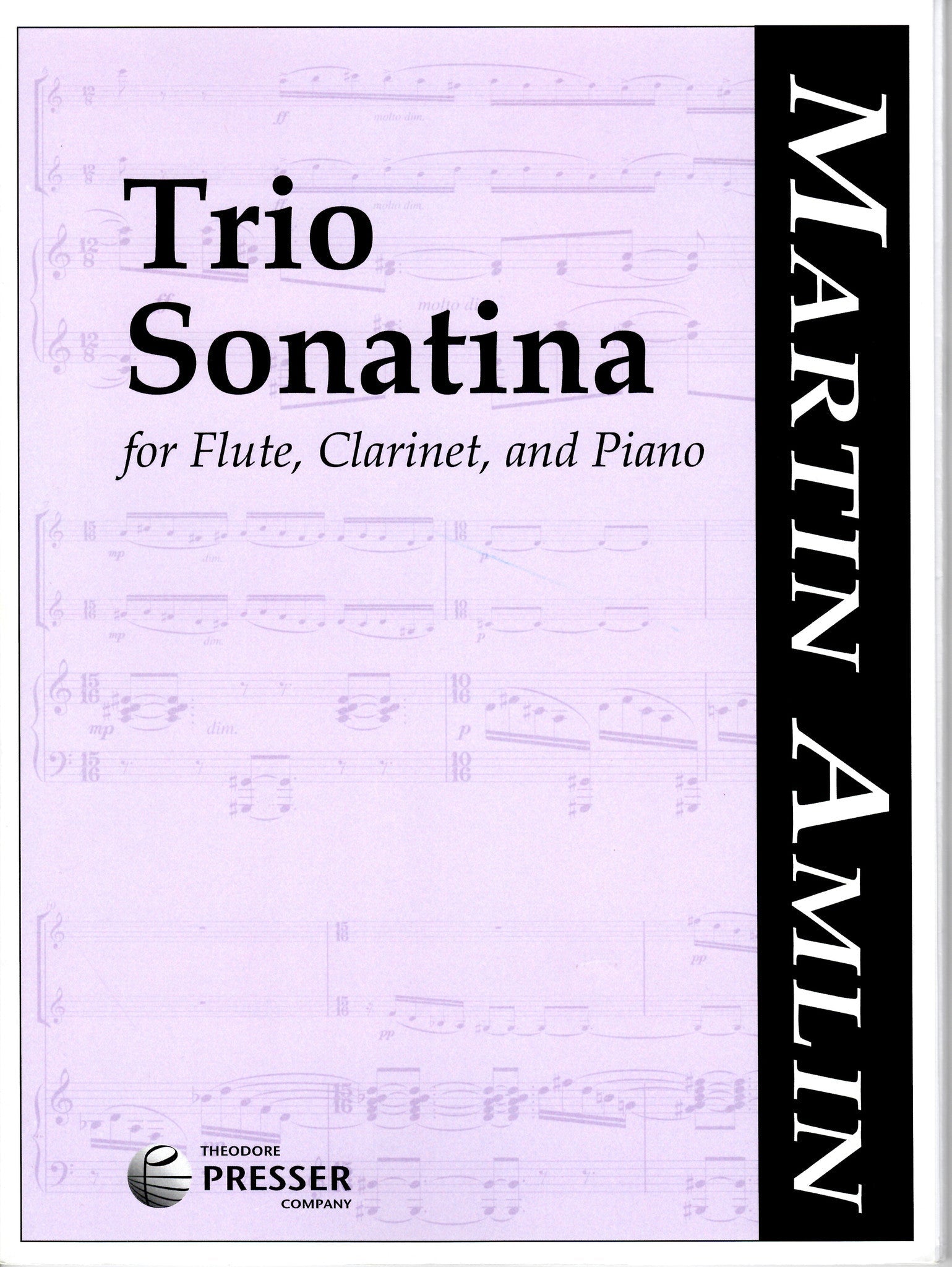 Amlin, M. - Trio Sonatina - FLUTISTRY