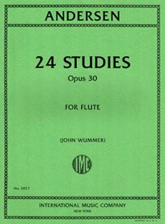 Andersen, J. - 24 Studies, Op. 30 - FLUTISTRY