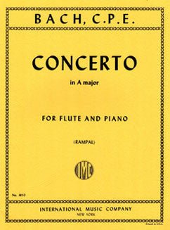 Bach, C.P.E. - Concerto in A major - FLUTISTRY