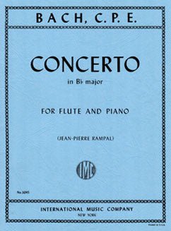 Bach, C.P.E. - Concerto in B flat major - FLUTISTRY