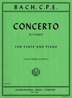 Bach, C.P.E. - Concerto in G major - FLUTISTRY