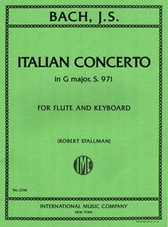 Bach, J.S. - Italian Concerto in G major - FLUTISTRY