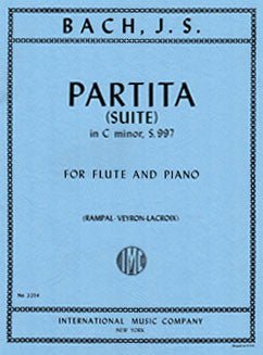 Bach, J.S. - Partita (Suite) in C minor - FLUTISTRY