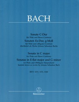 Bach, J.S. - Sonatas - BWV 1033, 1031, 1020 - FLUTISTRY