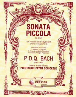 Bach, P.D.Q. - Sonata Piccola - FLUTISTRY
