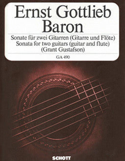 Baron, E. - Sonata - FLUTISTRY BOSTON