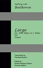 Beethoven, L. - Largo for Alto Flute or C Flute and piano