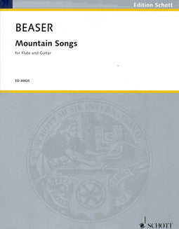 Beaser, R. - Mountain Songs - FLUTISTRY BOSTON