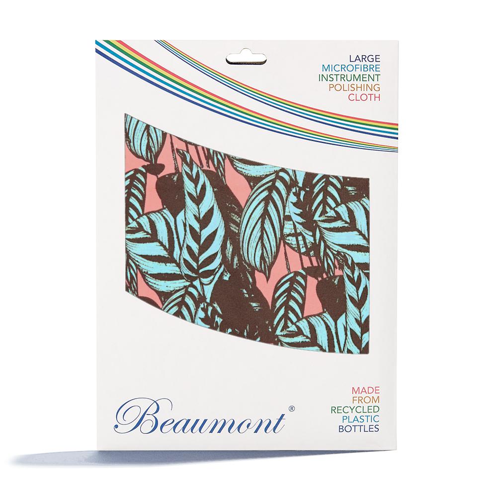 Beaumont Large Microfiber Cloth - Tropical Leaves - FLUTISTRY