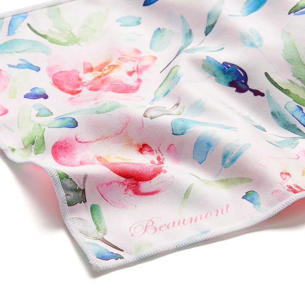 Beaumont Large Microfibre Cloth - Painted Blooms - FLUTISTRY