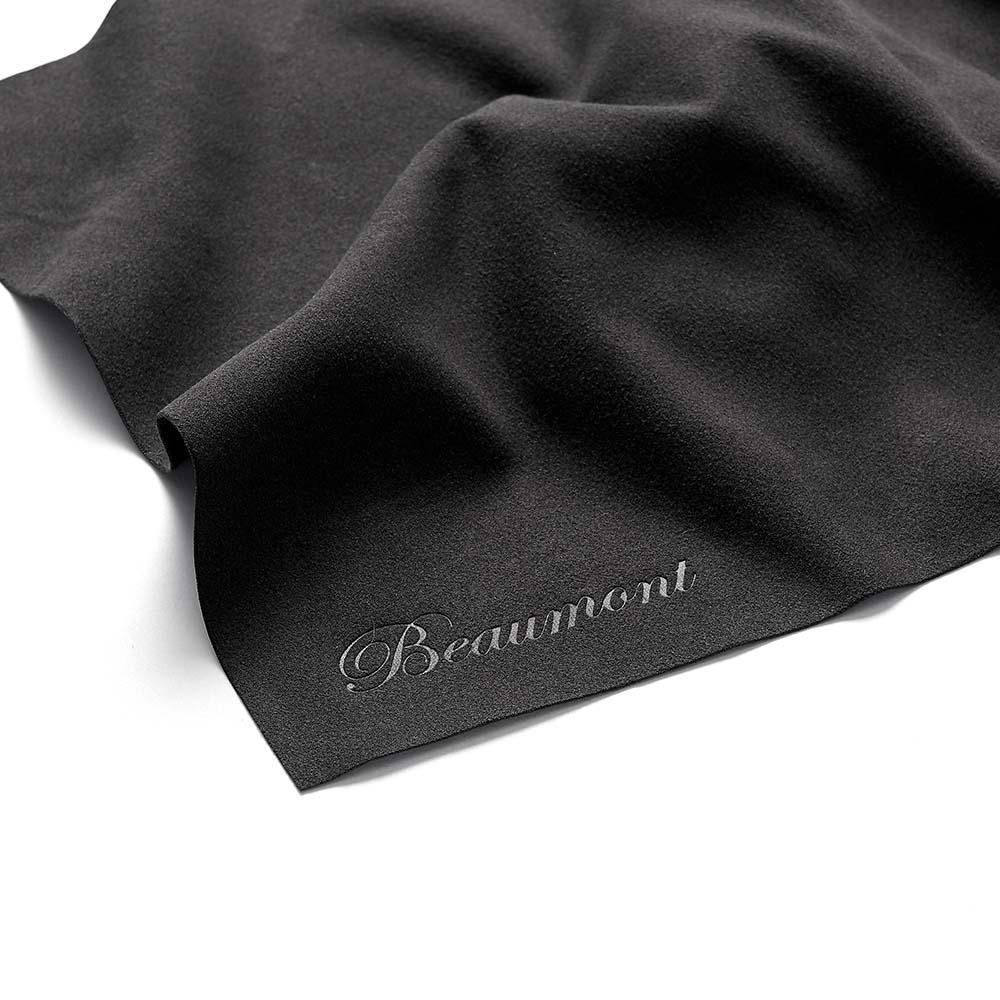 Beaumont Large Microfibre Cloth - Symphonic Black - FLUTISTRY
