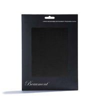 Beaumont Large Microfibre Cloth - Symphonic Black - FLUTISTRY