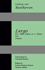 Beethoven, L. - Largo for Alto Flute or C Flute and piano - FLUTISTRY