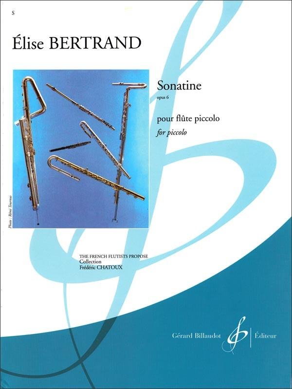 Bertrand, E. - Sonatine for piccolo - FLUTISTRY