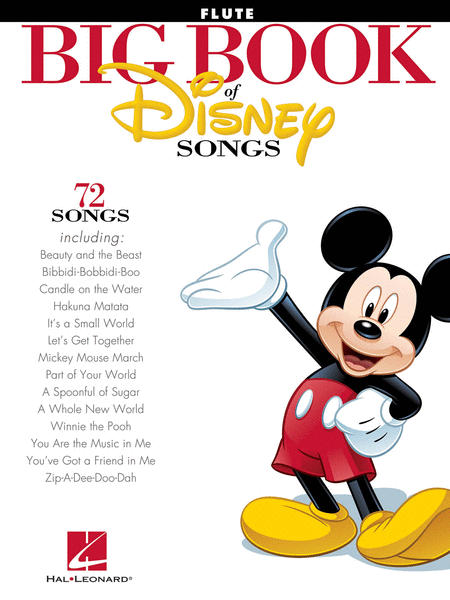 Big Book of Disney Songs - FLUTISTRY