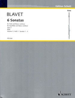 Blavet, M. - Six Sonatas, Op 2: Vol I - FLUTISTRY