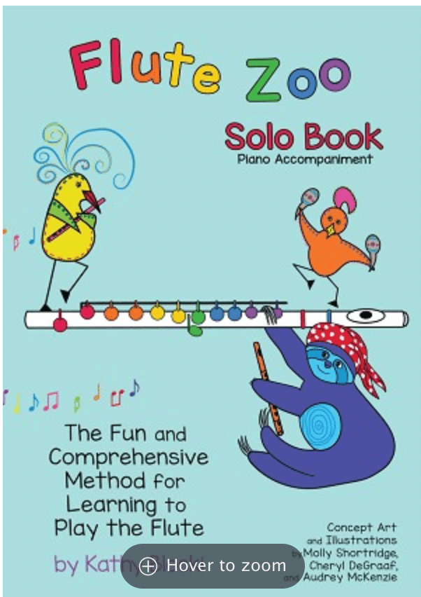 Blocki, K. - Blocki Flute Zoo Solo Book Piano Accompaniment - FLUTISTRY