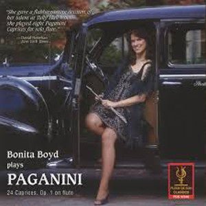 Bonita Boyd plays Paganini; 24 Caprices, Op. 1 CD (Bonita Boyd) - FLUTISTRY