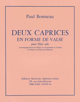 Bonneau, P. - Deux Caprices en Forme de Valse - FLUTISTRY