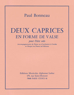 Bonneau, P. - Deux Caprices en Forme de Valse - FLUTISTRY BOSTON