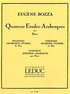 Bozza, E. - Quatorze Etudes - Arabesques - FLUTISTRY