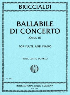 Briccialdi, G. - Ballabile Di Concerto - FLUTISTRY