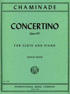 Chaminade, C. - Concertino, Op. 107 - FLUTISTRY