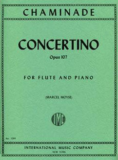 Chaminade, C. - Concertino, Op. 107 - FLUTISTRY BOSTON