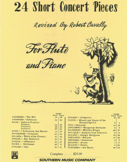 24 Short Concert Pieces - FLUTISTRY BOSTON