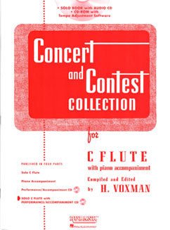 Concert & Contest Collection - Solo Flute w/ Accompaniment PDF - FLUTISTRY