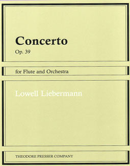 Liebermann, L. - Concerto Op. 39 - FLUTISTRY BOSTON