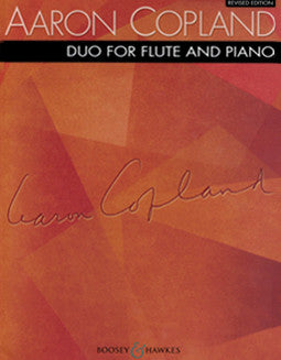 Copland, A. - Duo for Flute and Piano - FLUTISTRY BOSTON